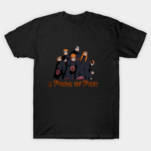 Pain of Six Paths T-Shirt by IgneousGaming